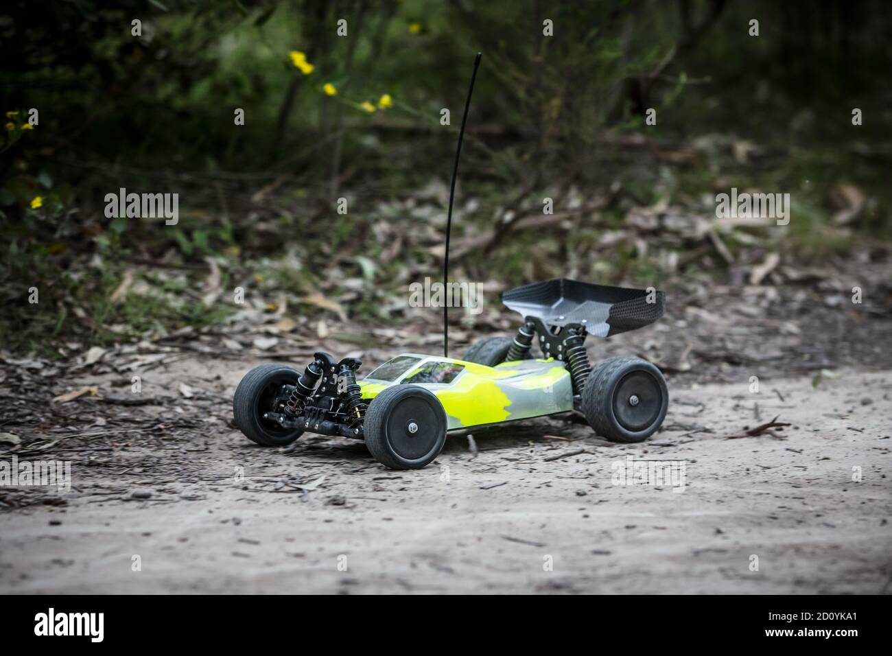 Radio Controlled Car In Action Stock Photo Alamy