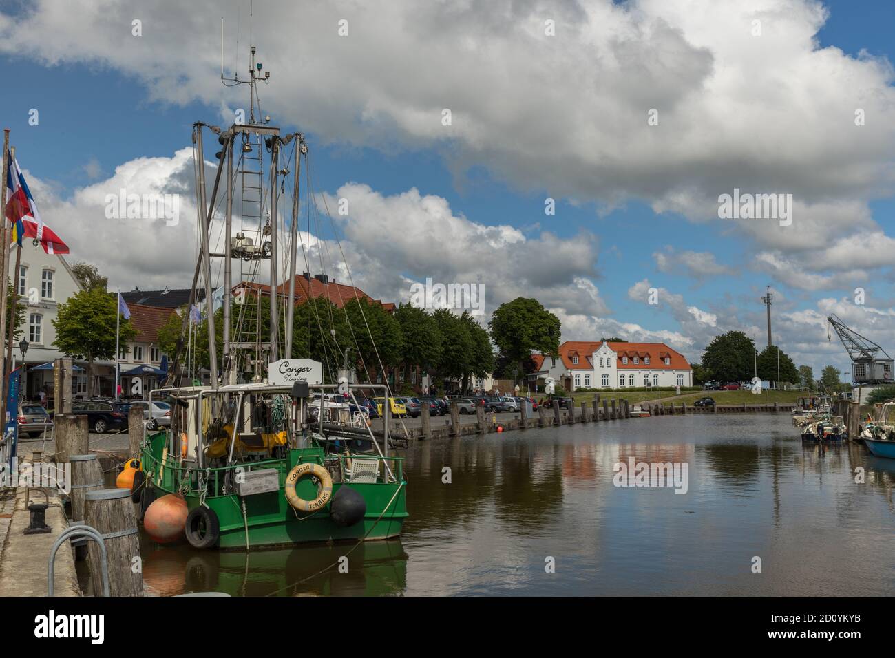 Historischer Hafen Tönning Stock Photo - Alamy