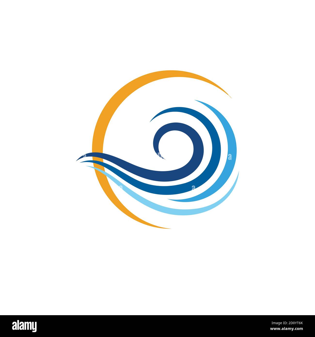 Water wave icon vector illustration design template Stock Vector Image ...