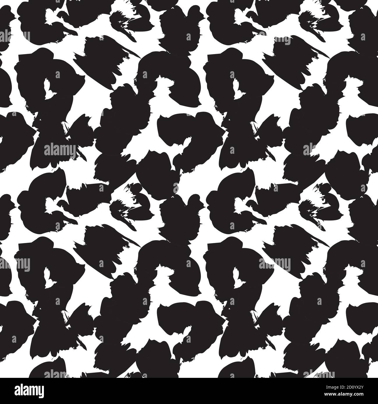 Brush strokes pattern background suitable for fashion prints, graphics, backgrounds Stock Vector