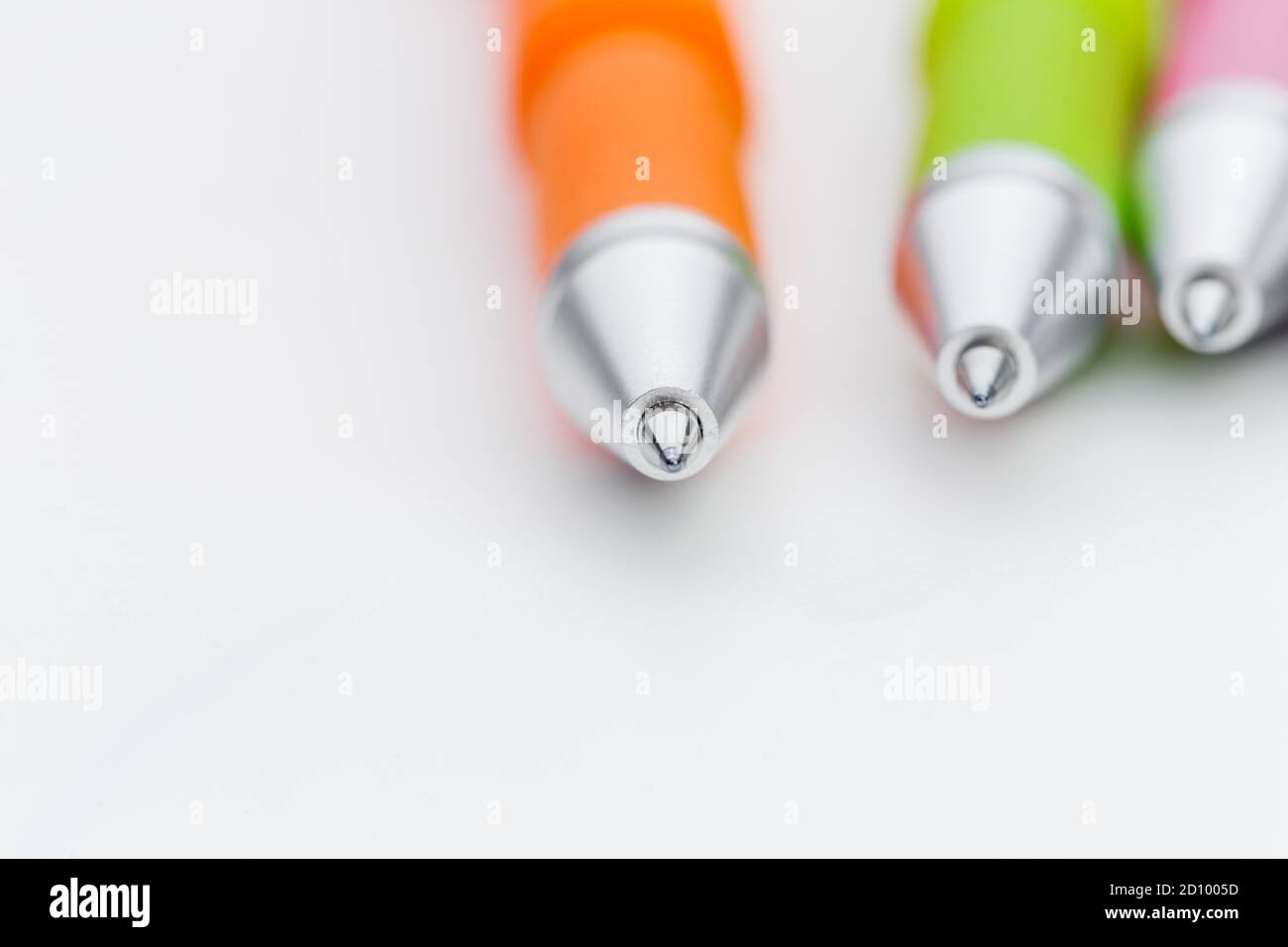Set of pens isolated on white background. High quality photo Stock ...