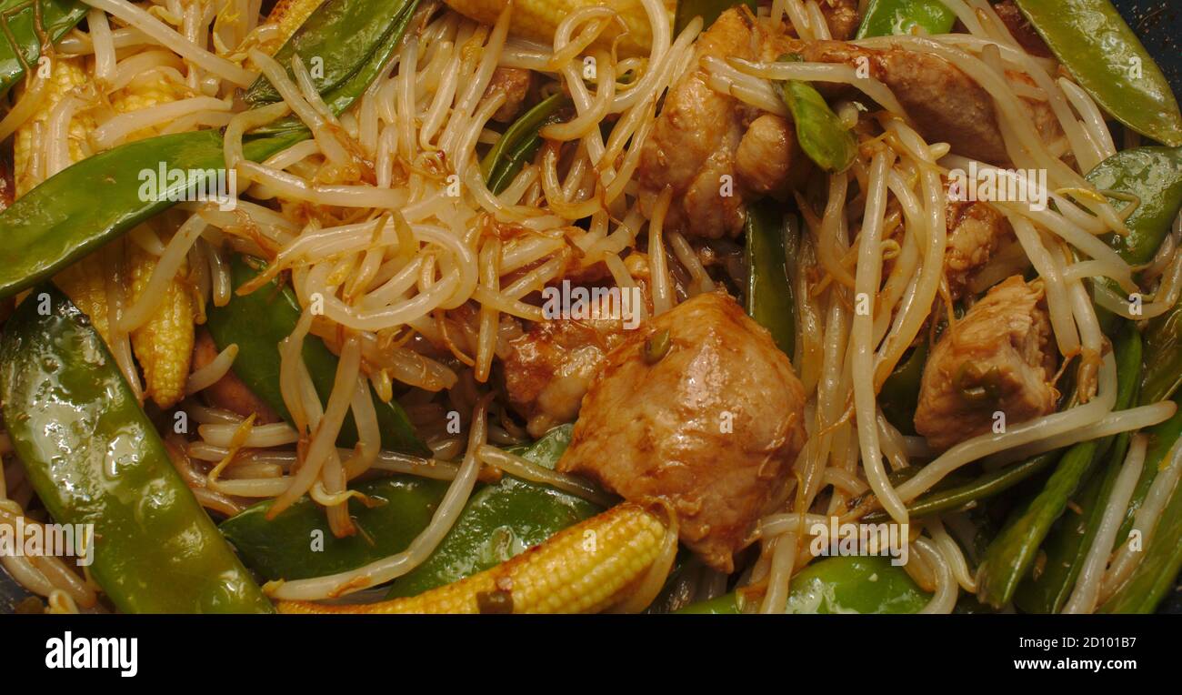 Pork stir fry Stock Photo - Alamy