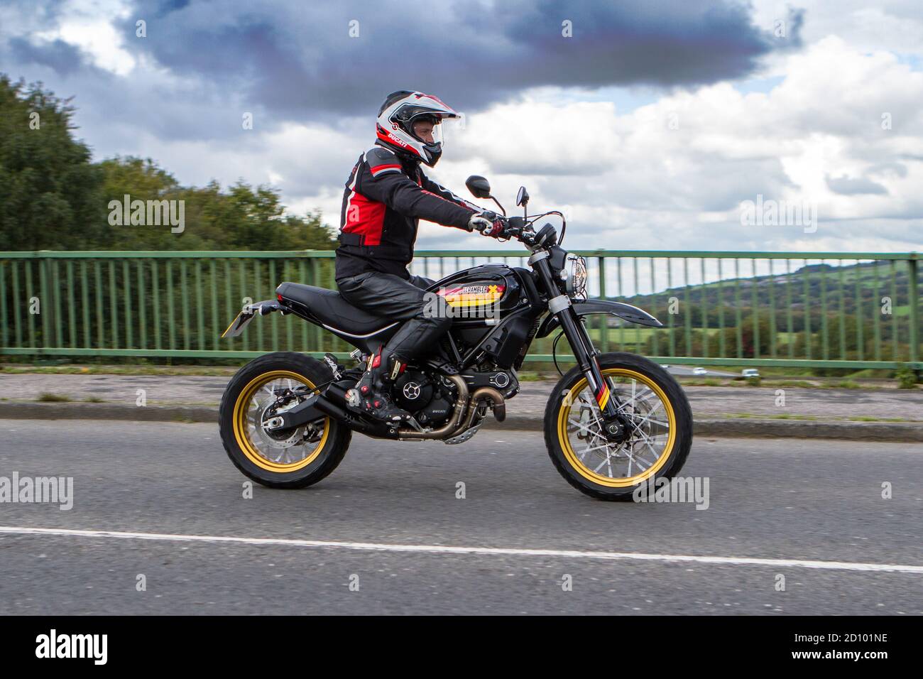 Scrambler Bike High Resolution Stock Photography And Images Alamy