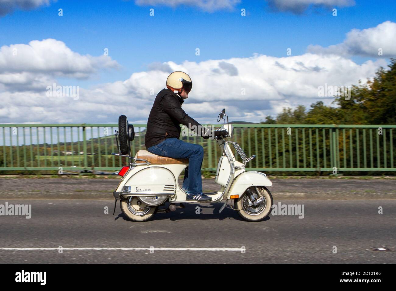 Vespa Rider Hi-res Stock Photography And Images - Alamy