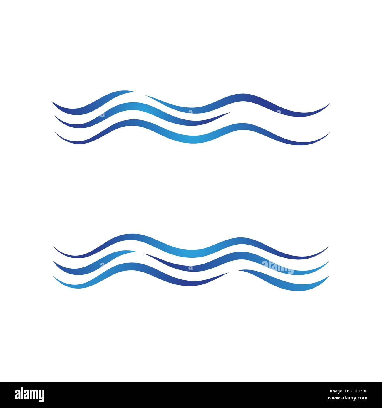 Water wave icon vector illustration design template Stock Vector Image ...