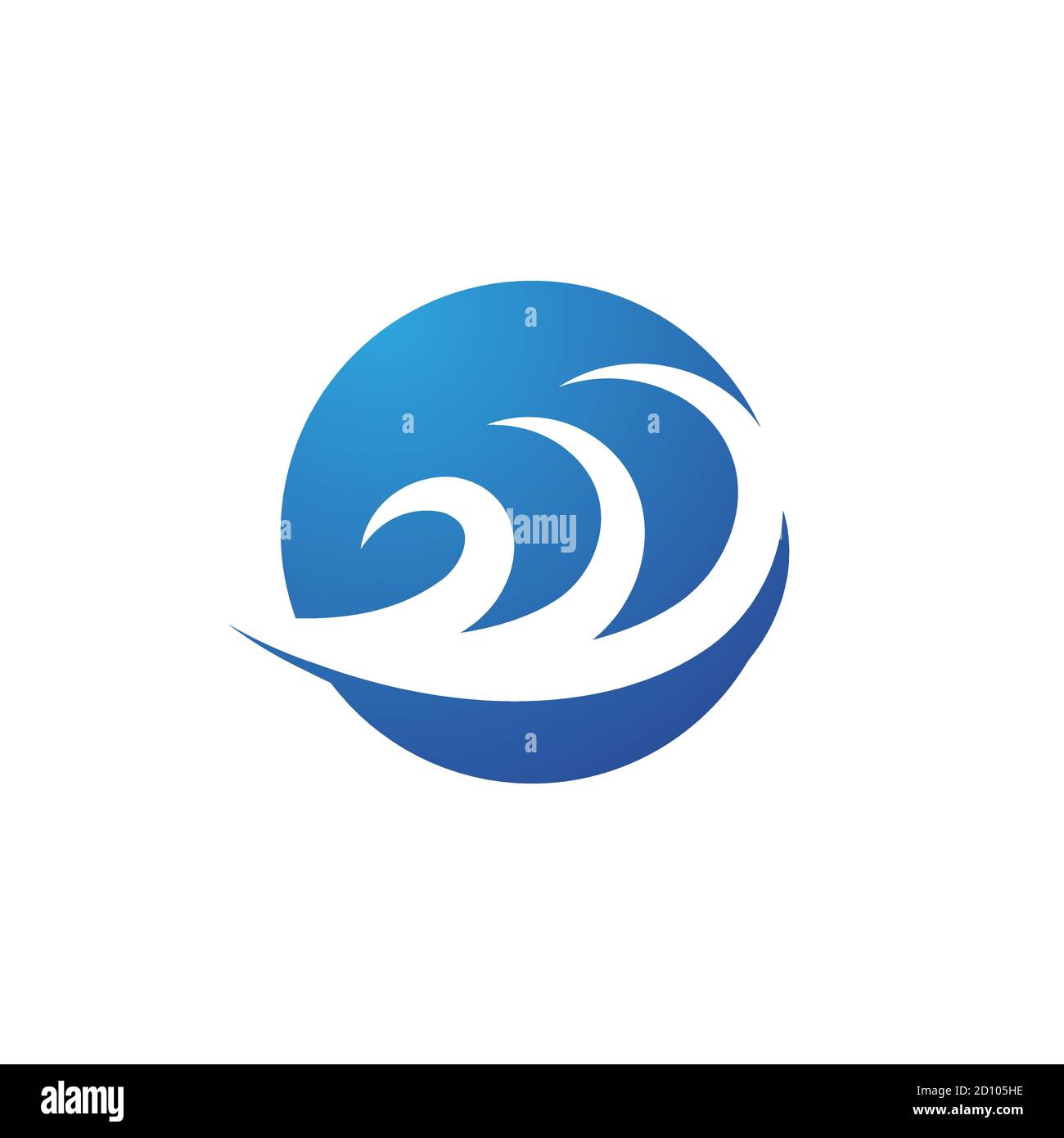 Water wave icon vector illustration design template Stock Vector Image ...