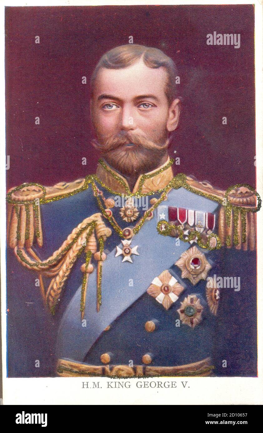 His majesty king george v hi-res stock photography and images - Alamy