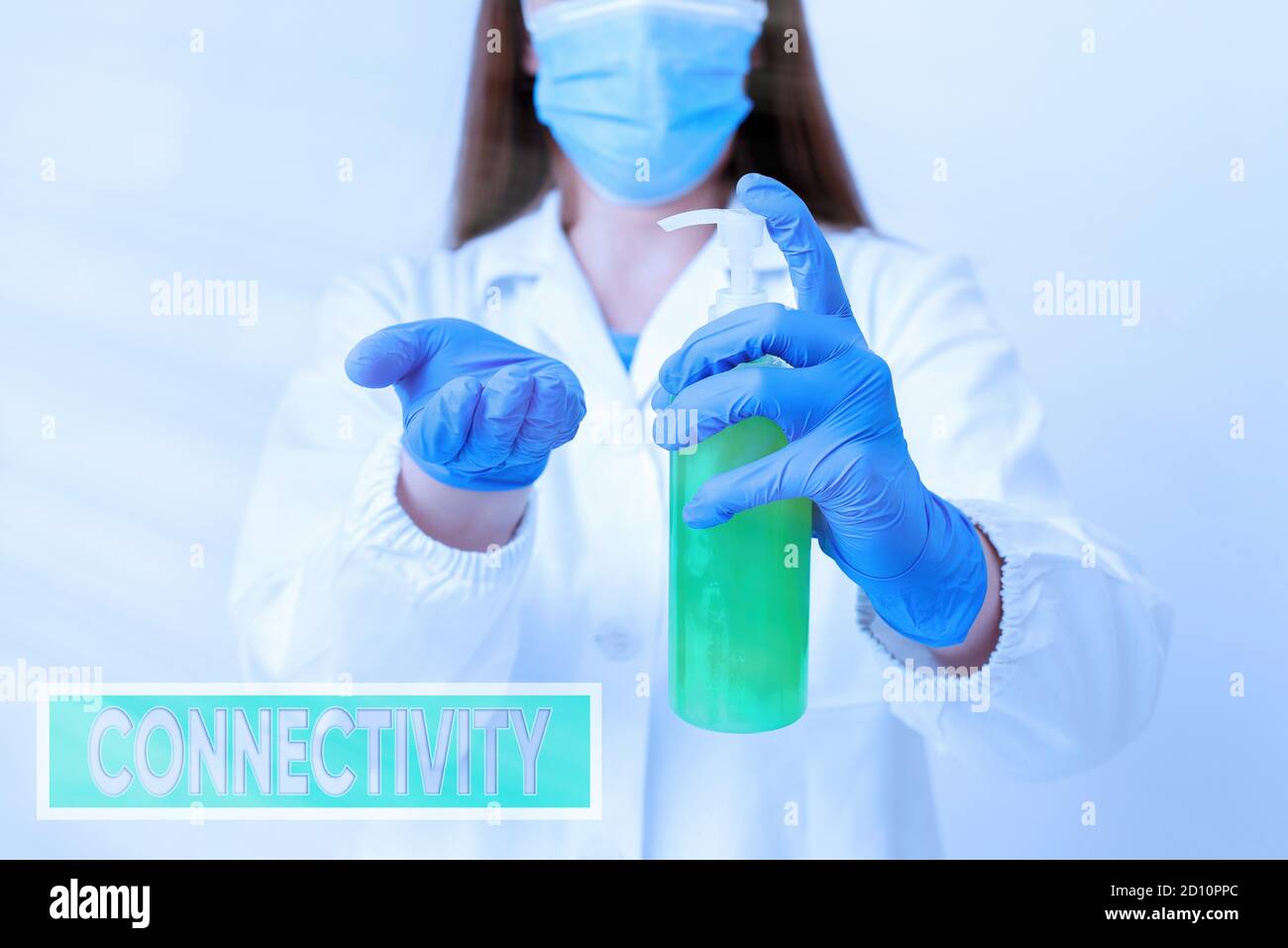 Handwriting text Connectivity. Conceptual photo quality, state, or ...