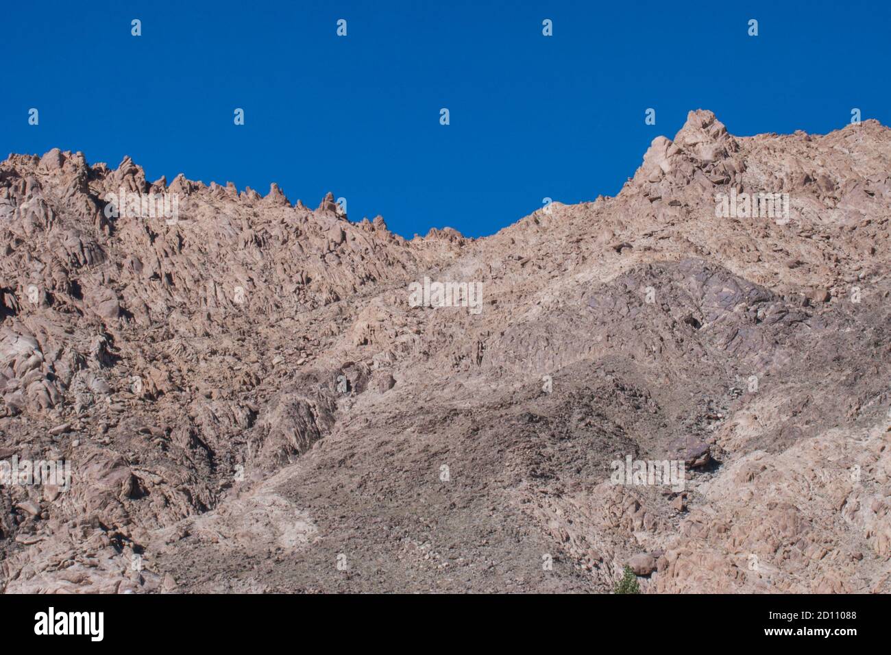 natural landscape of ladakh j&k india Stock Photo