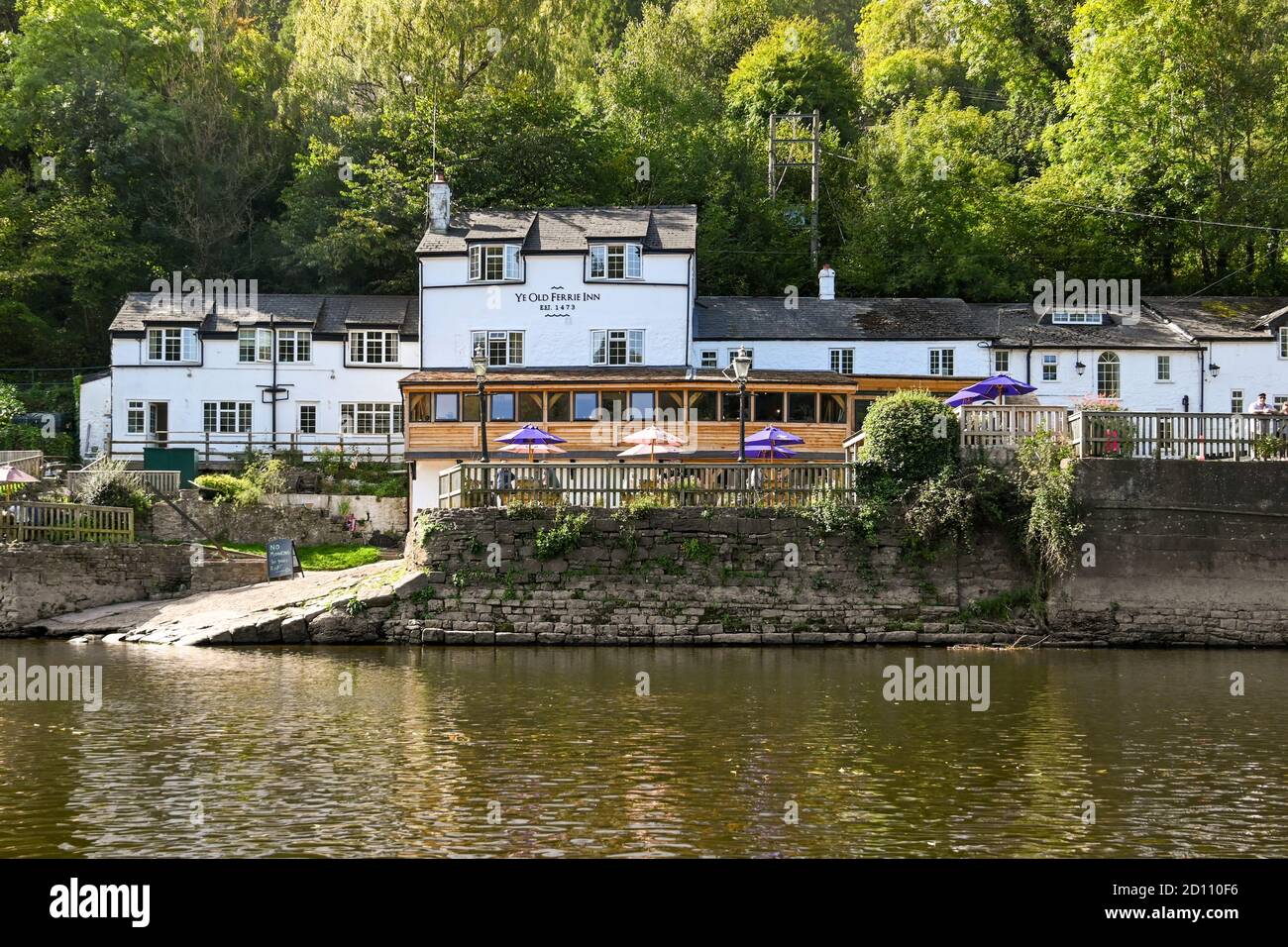 Symonds, Yat, England September 2020 Historic Ye Old Ferrie Inn