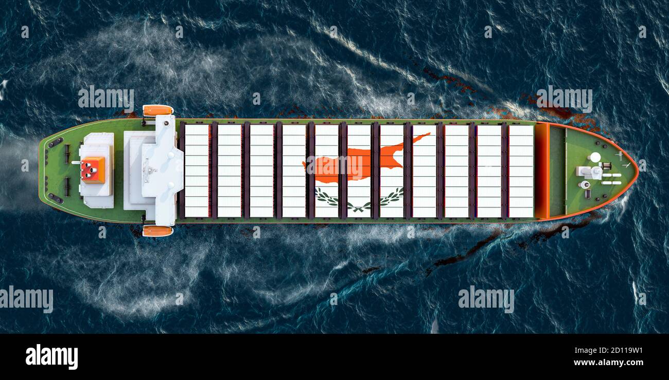 Country flag ship containers hi-res stock photography and images - Alamy