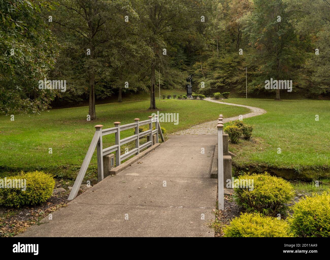 Mannington, WV 3 October 2020 Memorial above the Farmington No 9