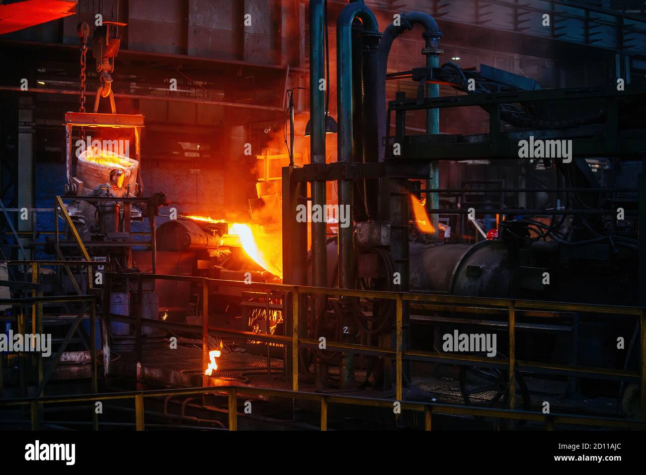 Metallurgical furnace hires stock photography and images Alamy