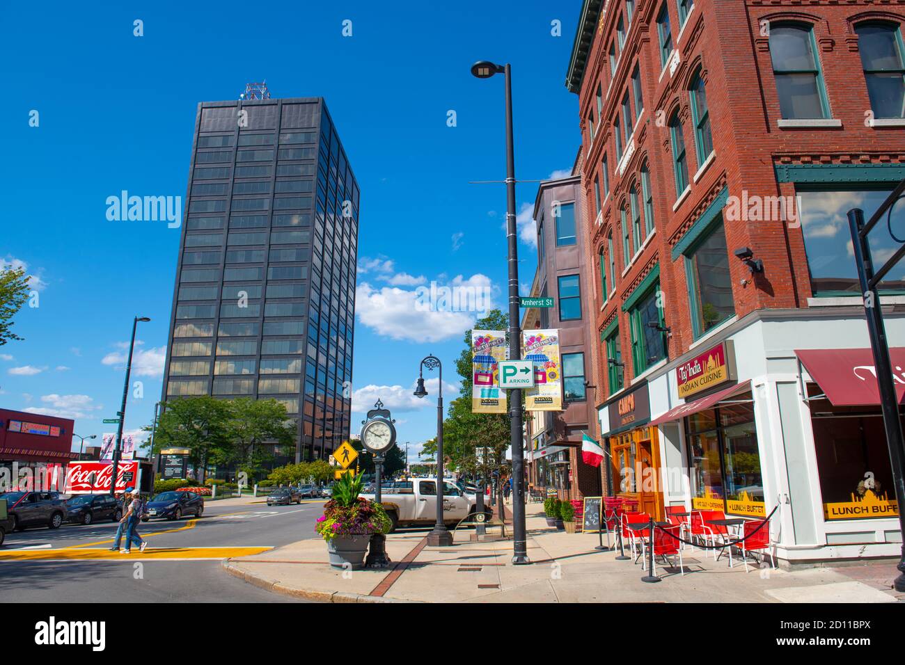 Manchester New Hampshire Downtown High Resolution Stock Photography and