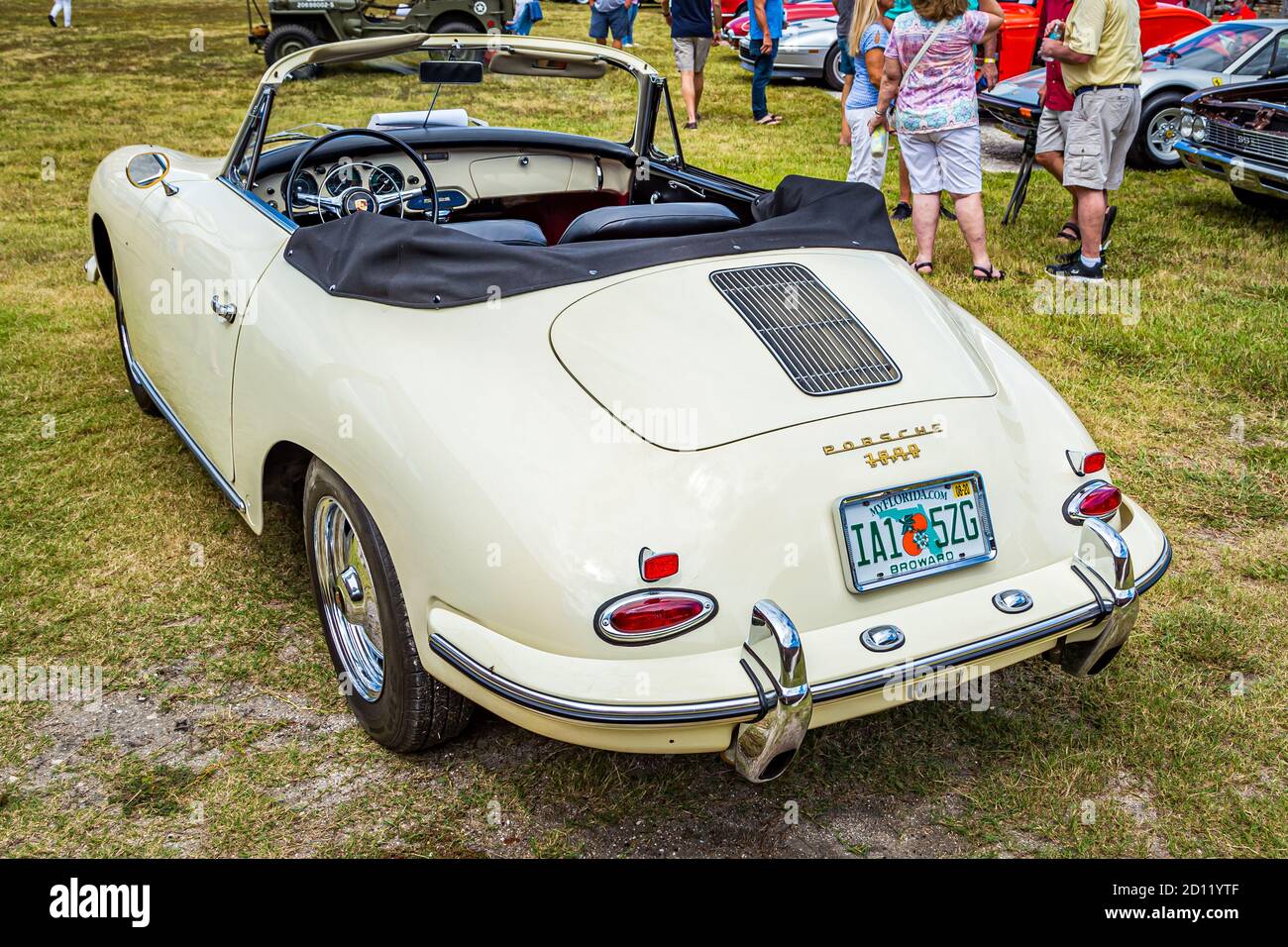 Fernandina Beach, FL / USA September 22, 2018 1960 Porsche 356B