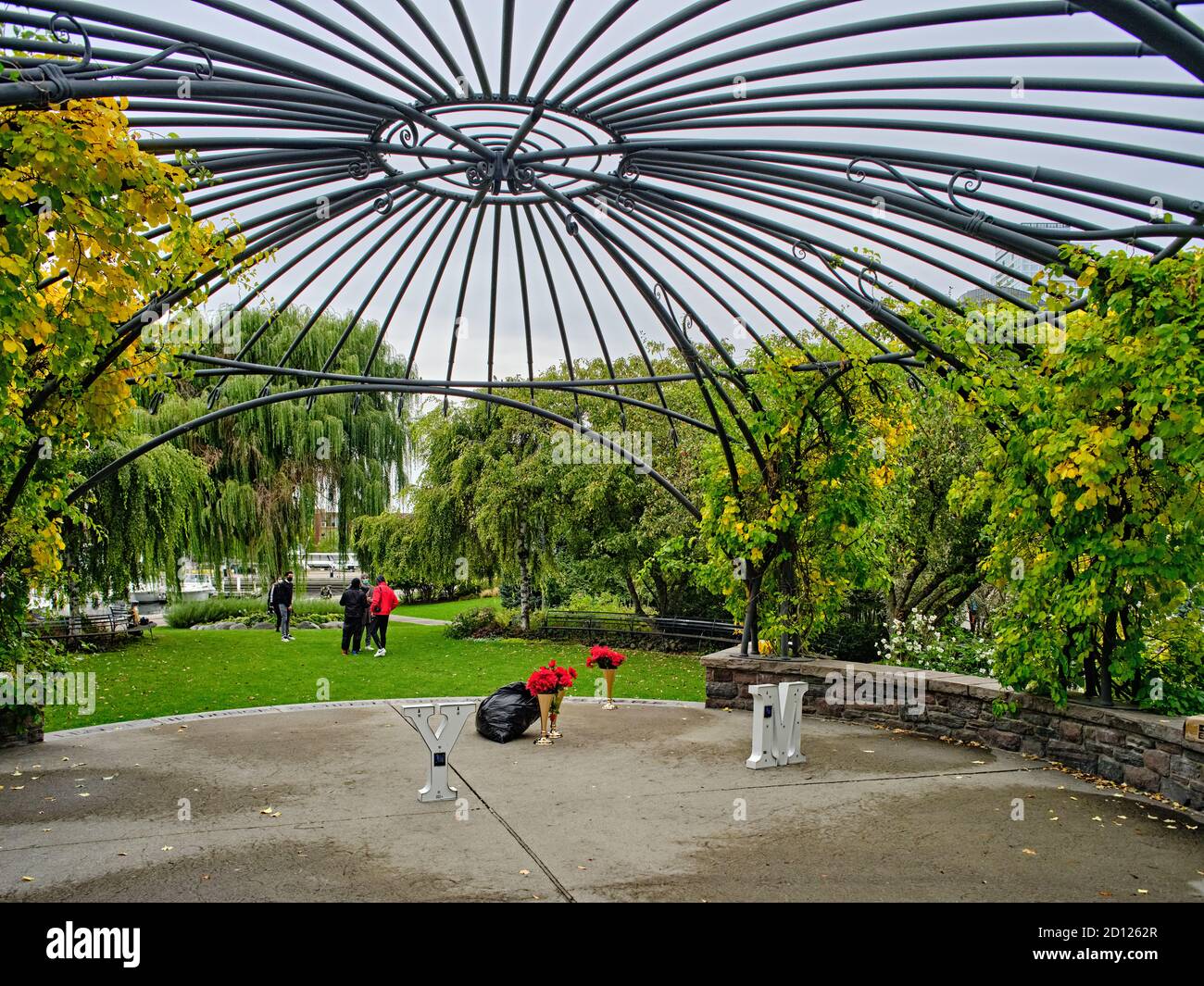The Toronto Music Garden, created in collaboration with eminent cellist  Yo-Yo Ma, is a three-acre public park on Toronto's Harbourfront Stock Photo  - Alamy
