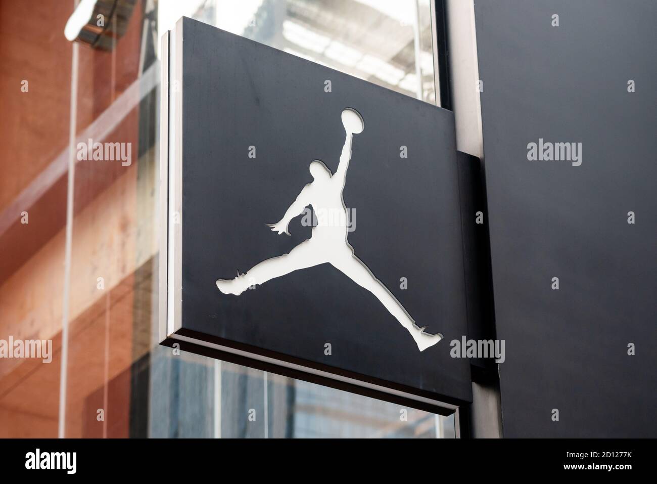 Air jordan logo hi-res stock photography and images - Alamy