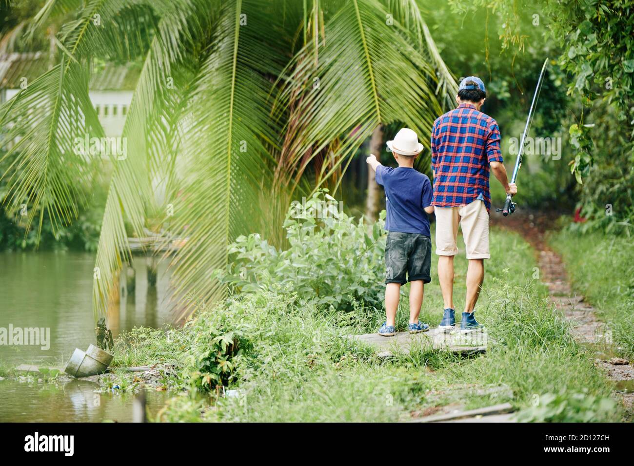 Father and son time Stock Photo - Alamy