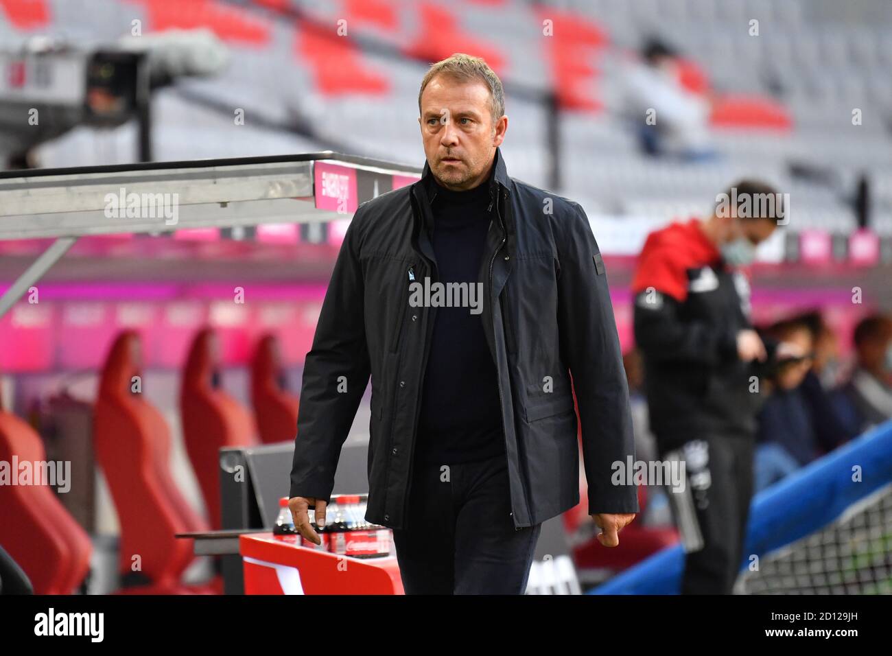 Hans Dieter Flick Hansi Coach Fc Bayern Munich Single Image Trimmed Single Motif Half Figure Half