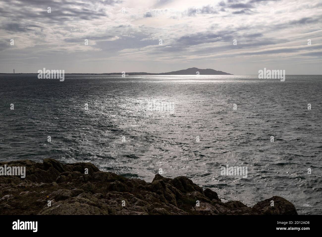 Holyhead Mountain, Anglesey, North Wales Stock Photo
