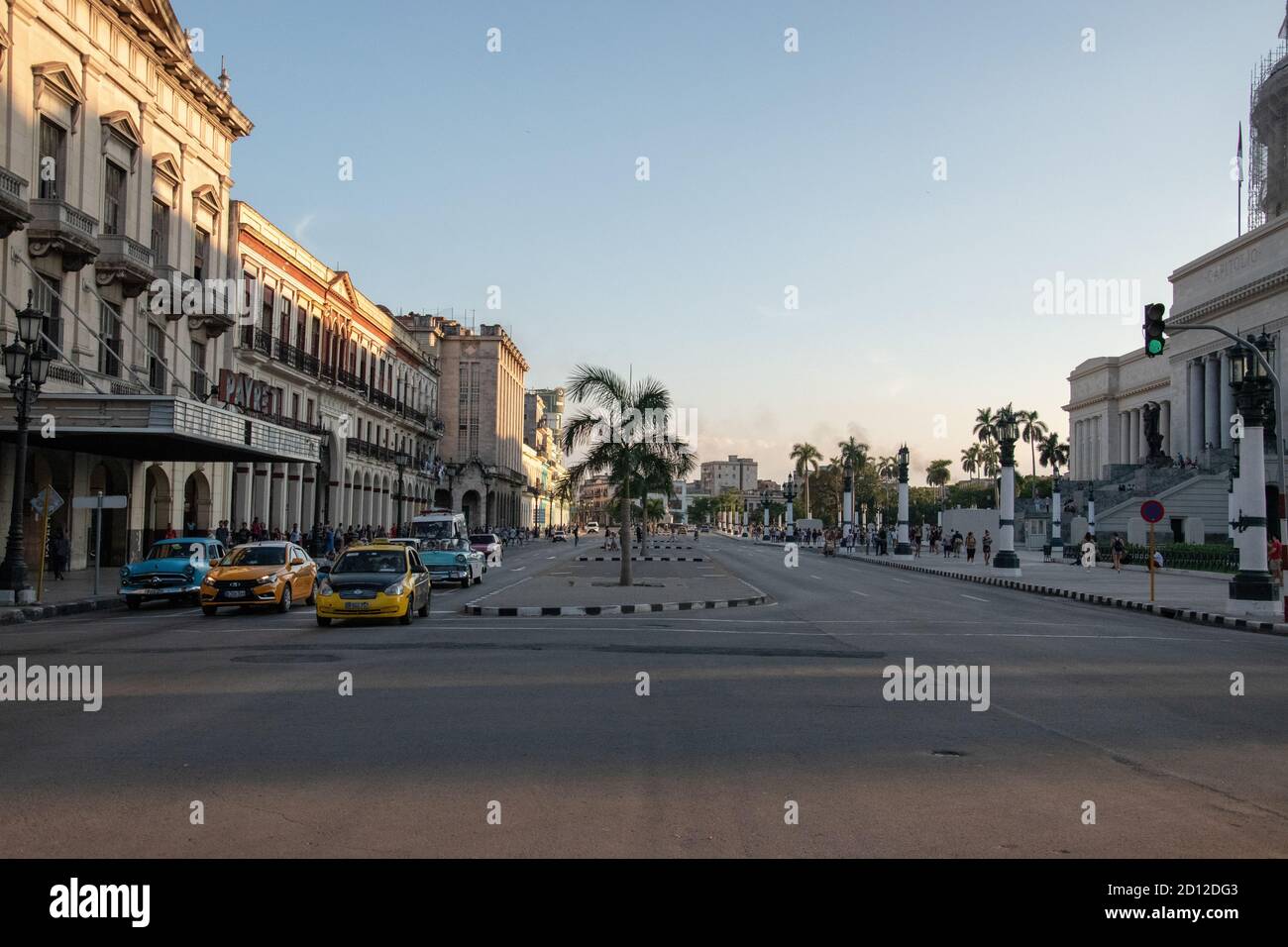 November 24, 2018. Paseo de Marti, Havana, Cuba. This is the first