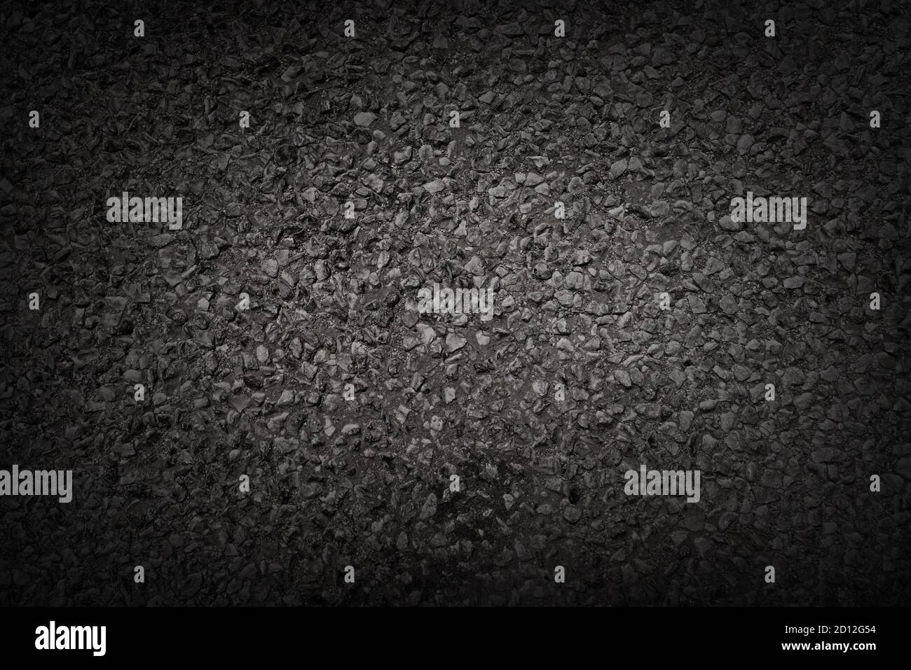 black and gray asphalt road texture and background Stock Photo