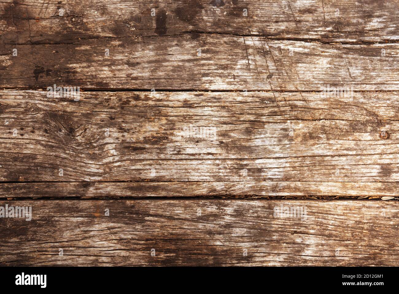 Brown unpainted natural wood with grains for background, banner and texture. High quality photo Stock Photo