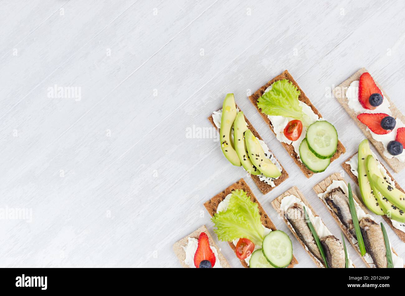 Assortment Of Fresh Summer Fruit Healthy Appetizers Of Whole Grain Rye Crisps Breads With Fresh Vegetables Ripe Fruits Fish Preserves Cream Cheese Stock Photo Alamy Assortment Of Fresh Summer Fruit Healthy Appetizers Of Whole Grain Rye Crisps Breads With Fresh Vegetables Ripe Fruits Fish Preserves Cream Cheese Stock Photo Alamy