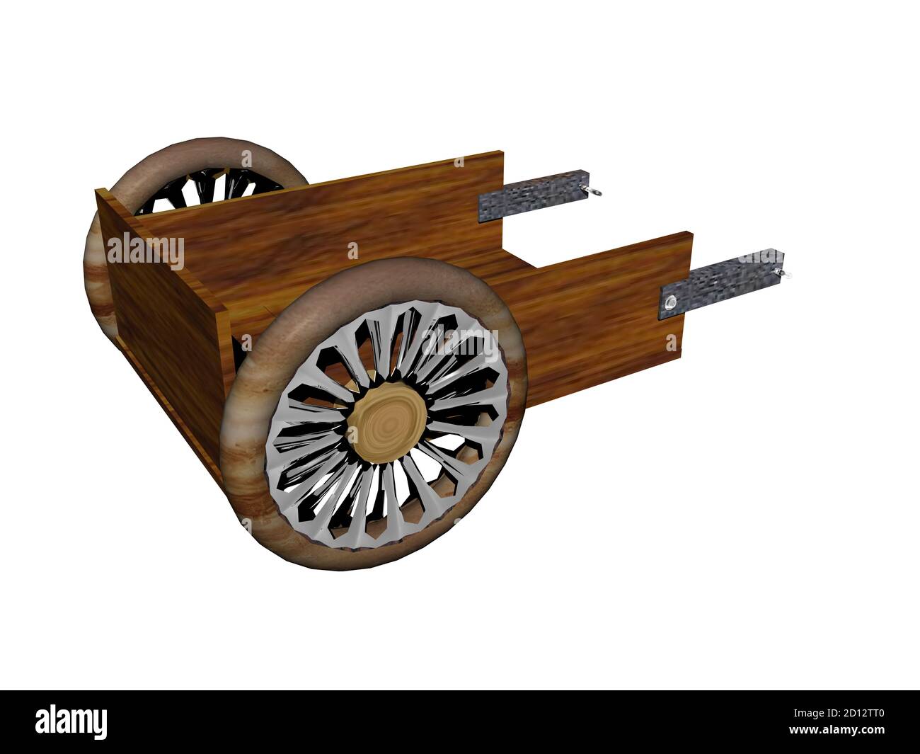 wooden cart for horse carriage Stock Photo Alamy