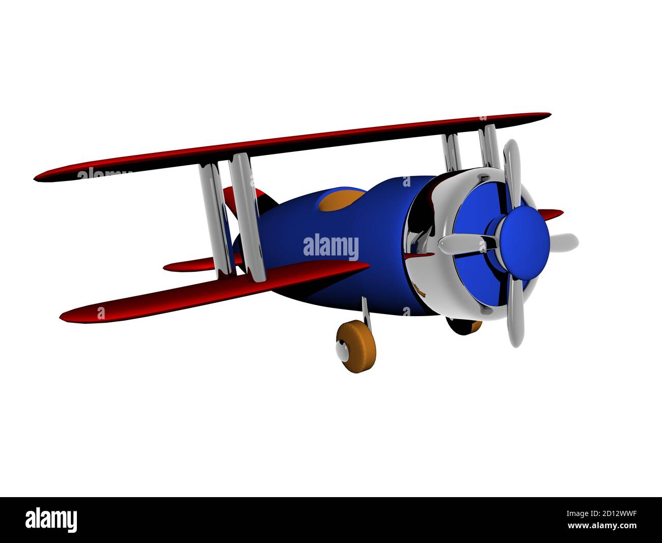 old biplane airplane with propeller Stock Photo - Alamy