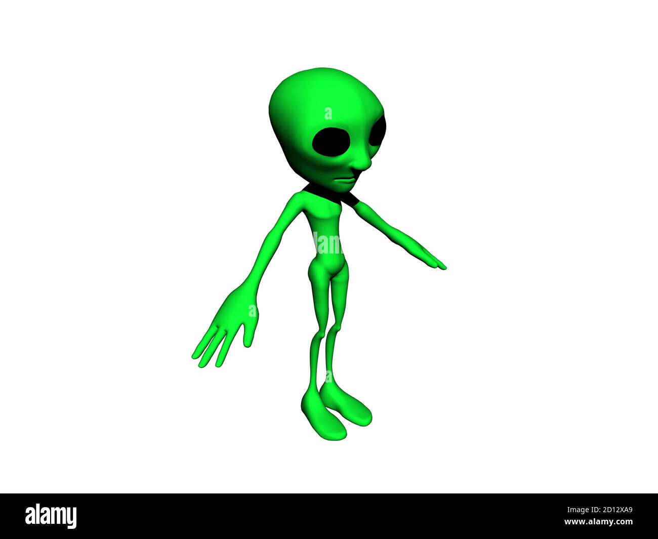 Green Alien Dancing
