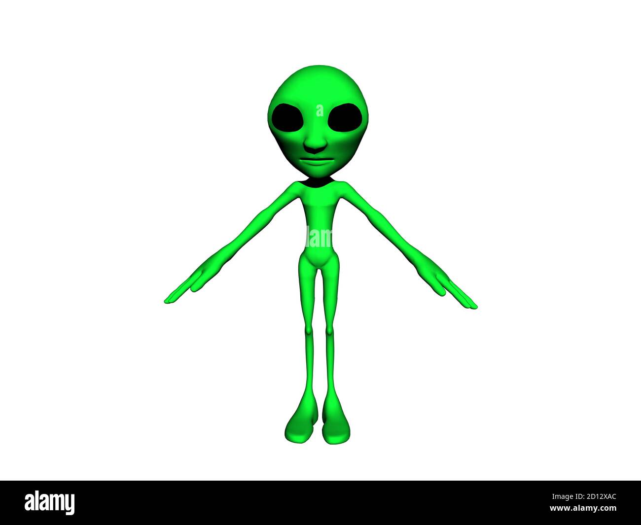 Green Alien Dancing