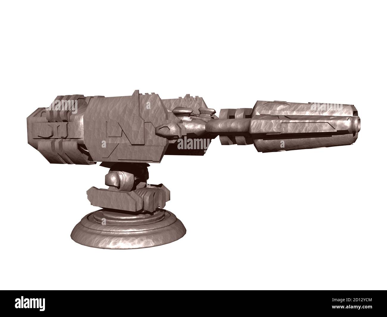 heavy steel laser gun Stock Photo Alamy