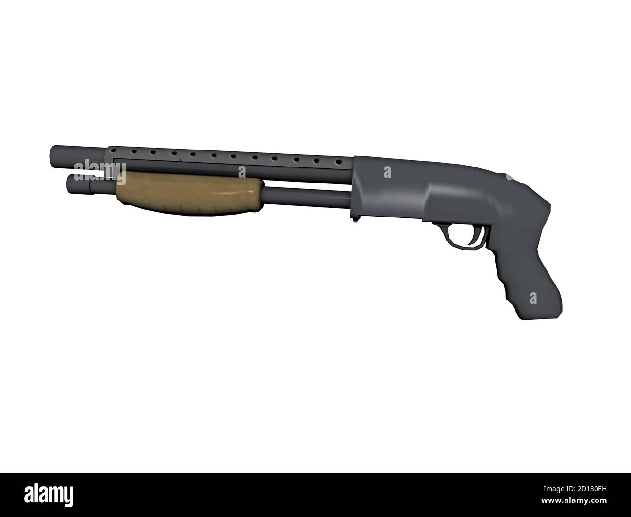 Shotgun as a repeater rifle Stock Photo Alamy