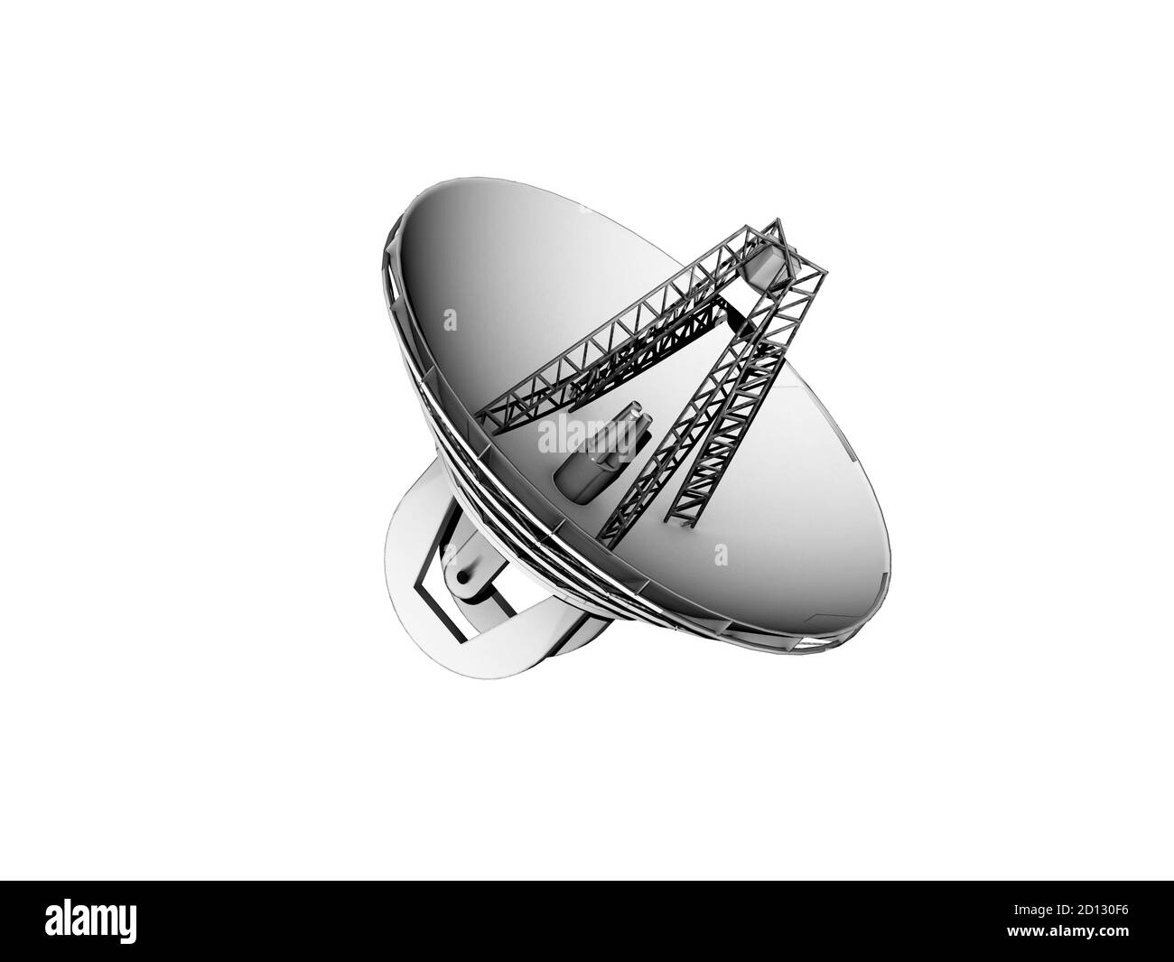 satellite dish for signals from space Stock Photo Alamy