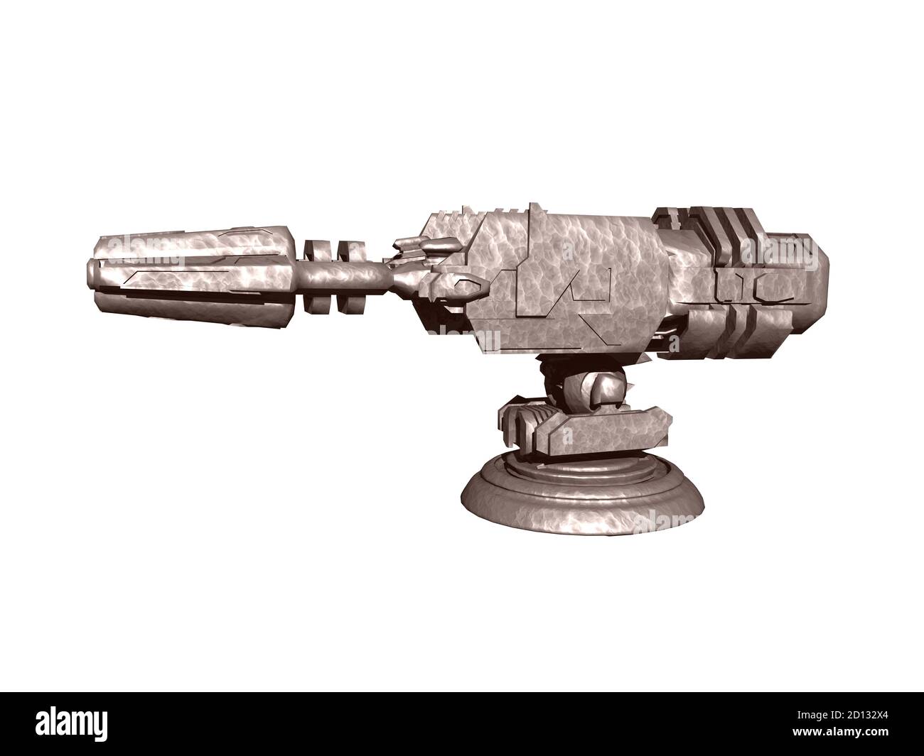 heavy steel laser gun Stock Photo Alamy