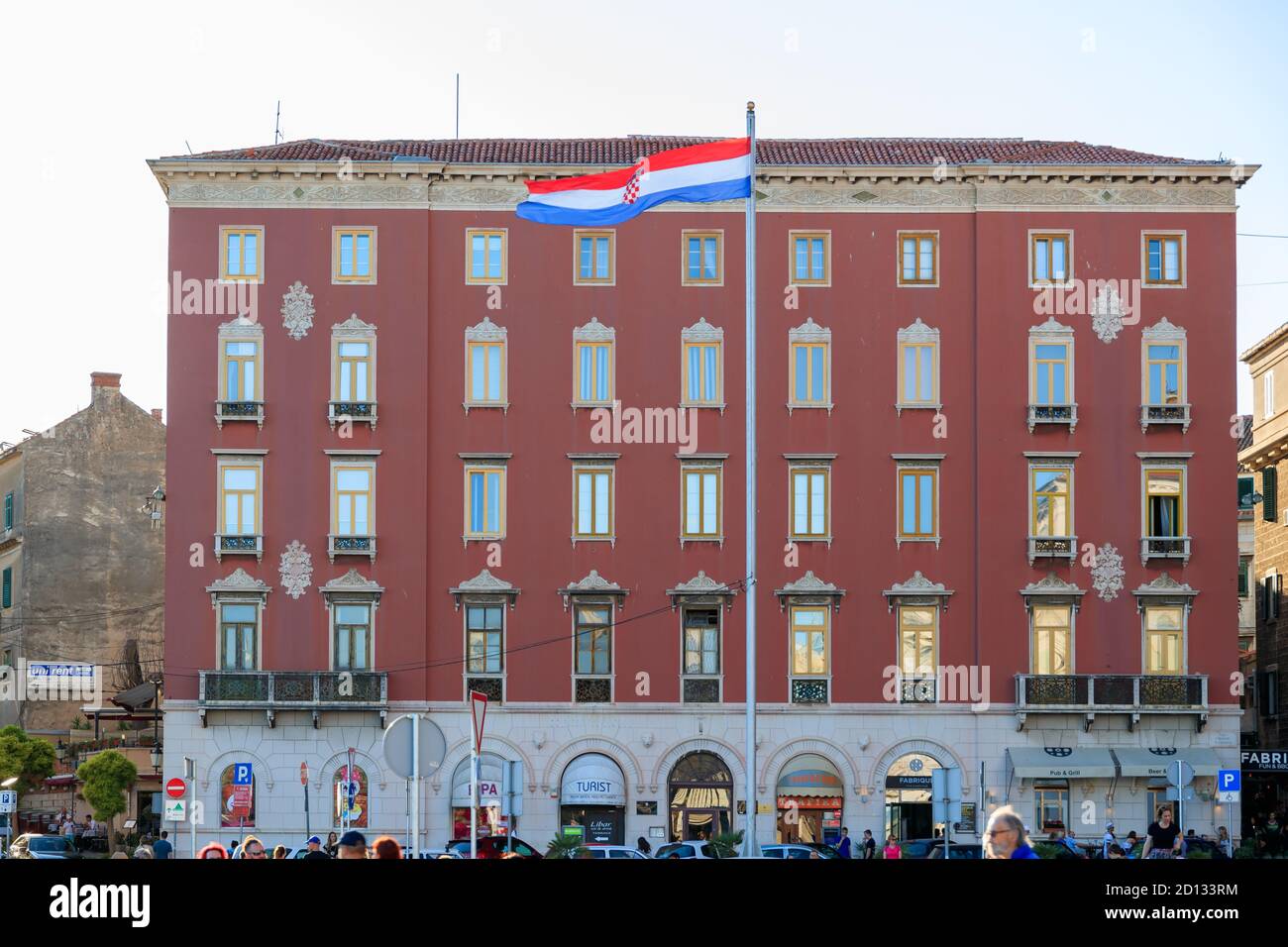 Split Croatia 2017 August 15 The Bajamonti Palace Also Known As House Deskovic By Its Later Owner Stock Photo Alamy