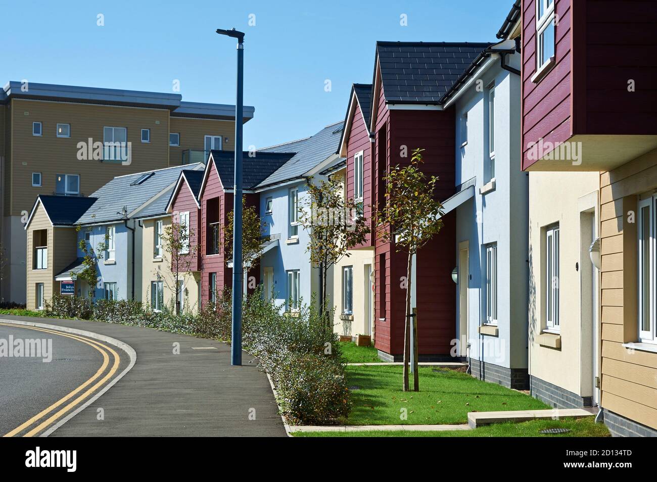 New Homes in south east England, UK Stock Photo