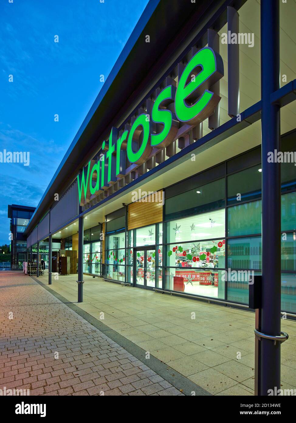 Waitrose retail store UK Stock Photo