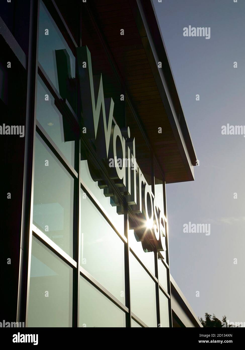 Waitrose retail store UK Stock Photo Alamy