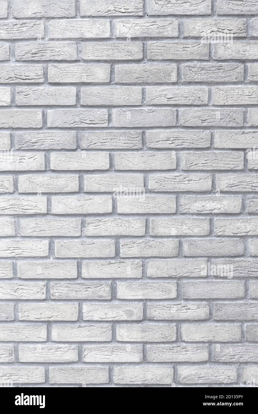 White grunge brick wall texture for background Stock Photo - Alamy