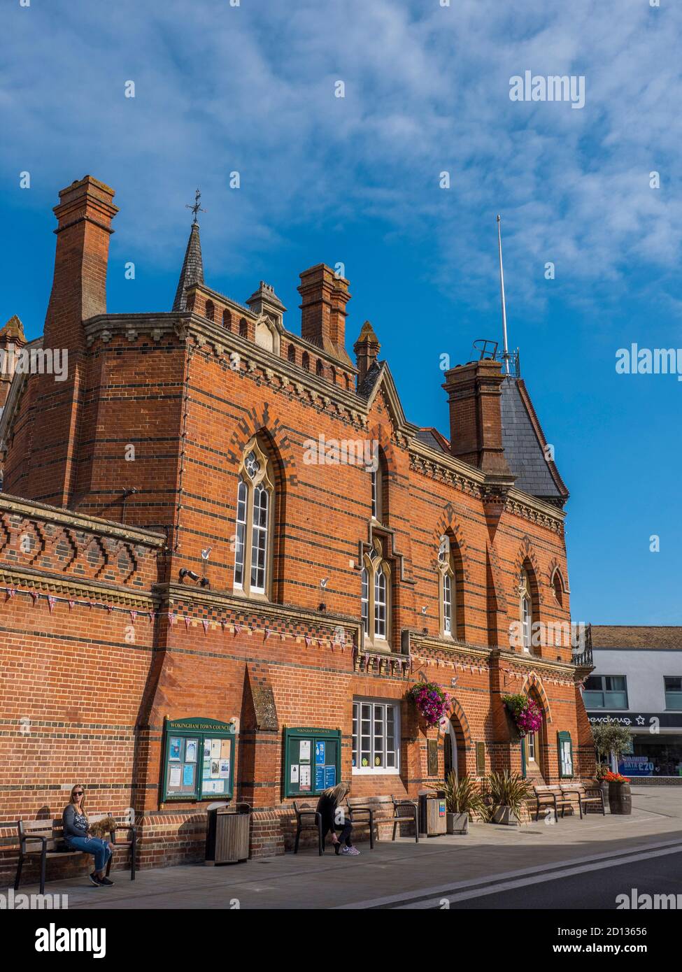 Wokingham Town Hall, Wokingham, Berkshire, England, UK, GB. Stock Photo