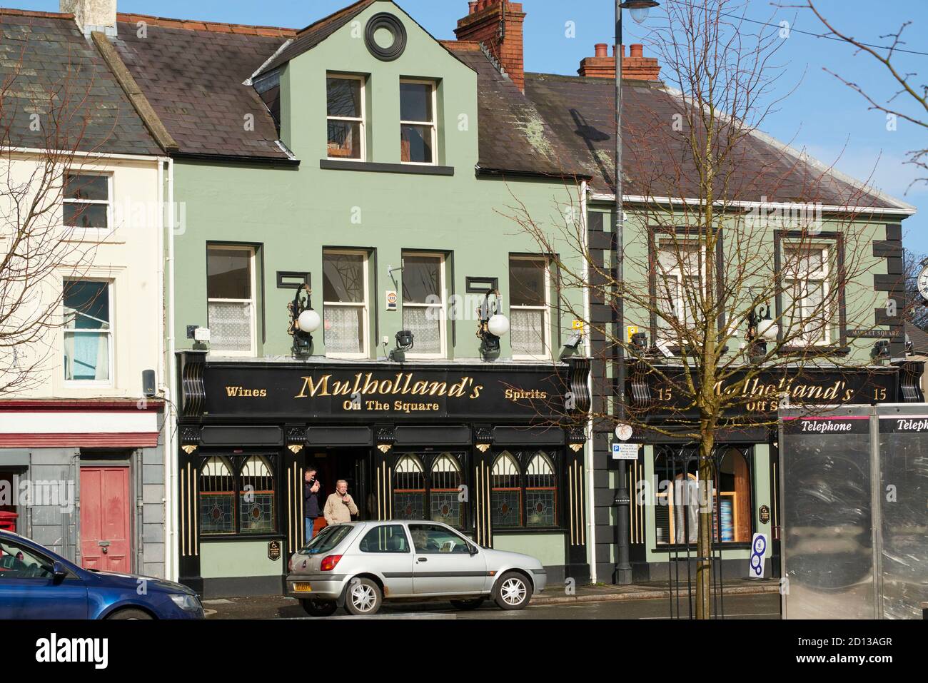 the small village of Dromore, County Down, Northern Ireland, UK Stock