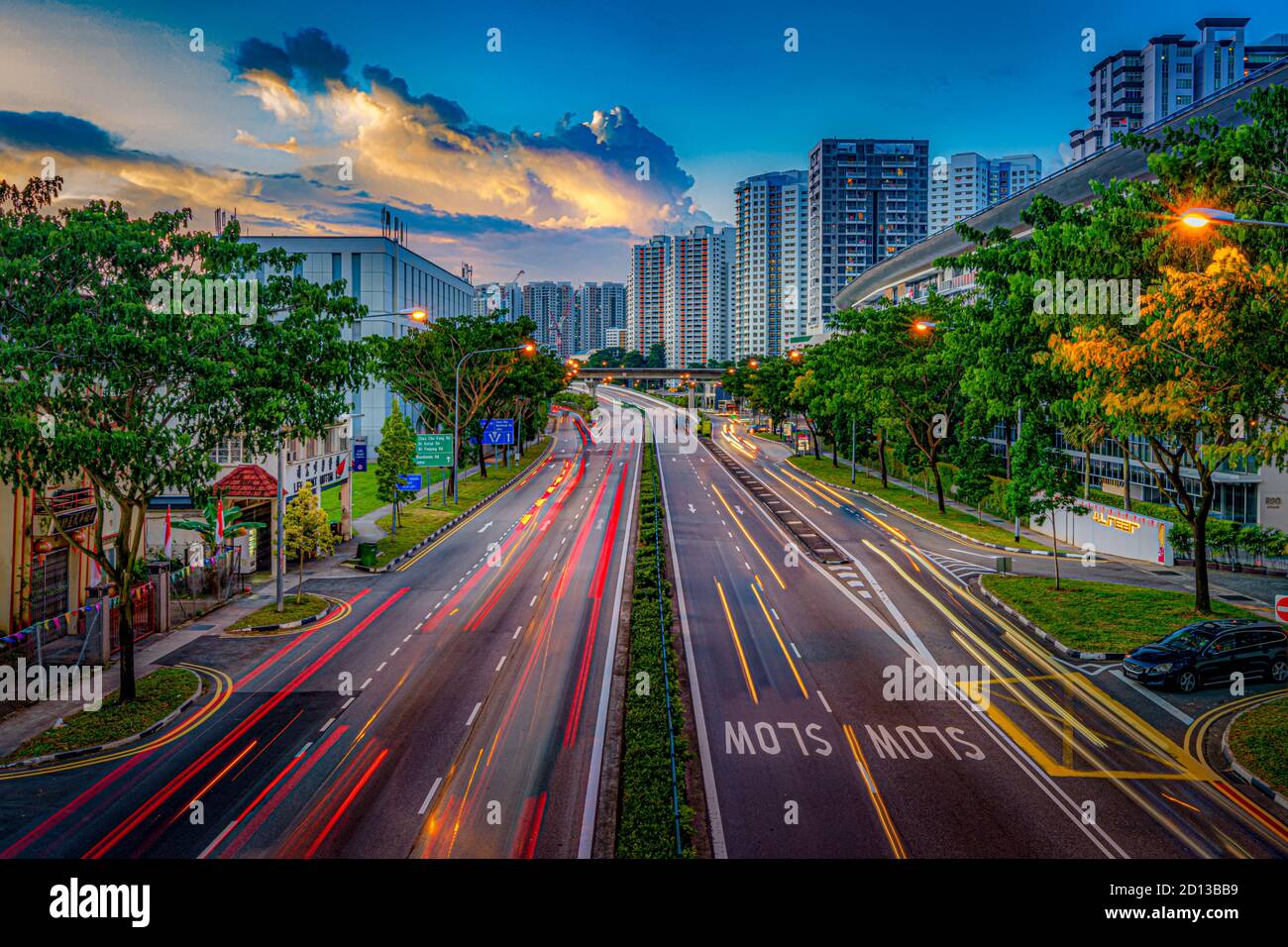Traffic Light In Singapore High Resolution Stock Photography and Images