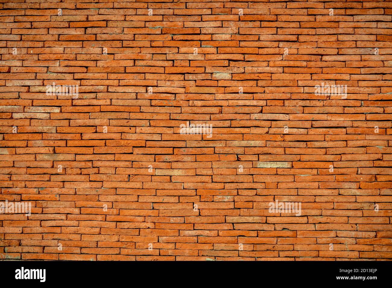 Texture red brick wall background Stock Photo