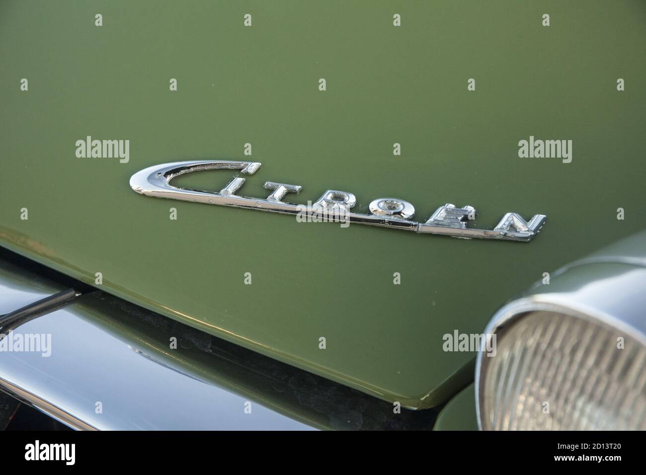Citroen DS19, New Forest, UK, March 2015 Stock Photo