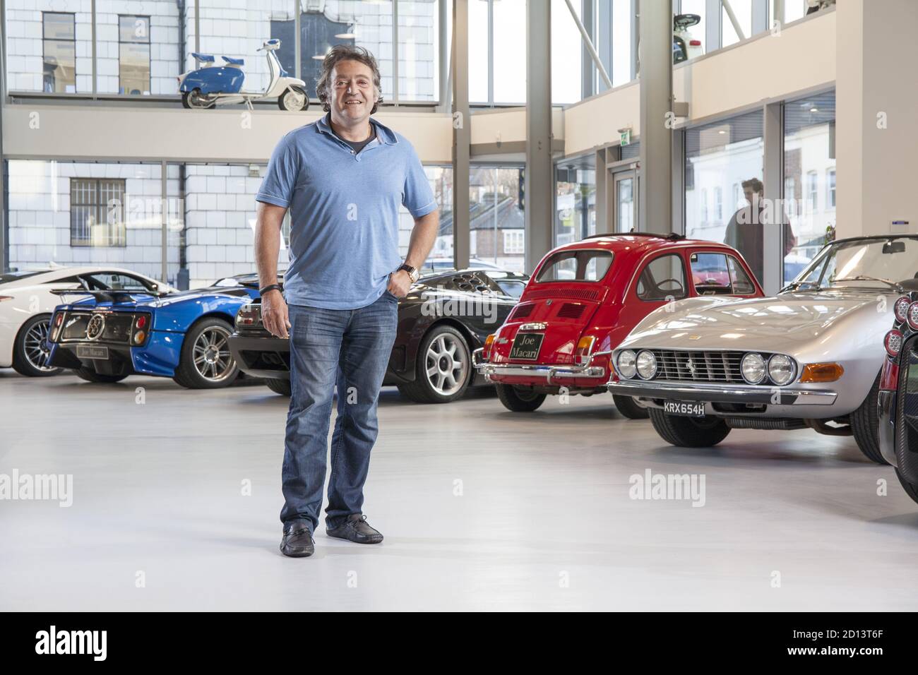 Portrait Of Joe Macari In His London Showroom 30th Jan 15 Stock Photo Alamy Portrait Of Joe Macari In His London Showroom 30th Jan 15 Stock Photo Alamy