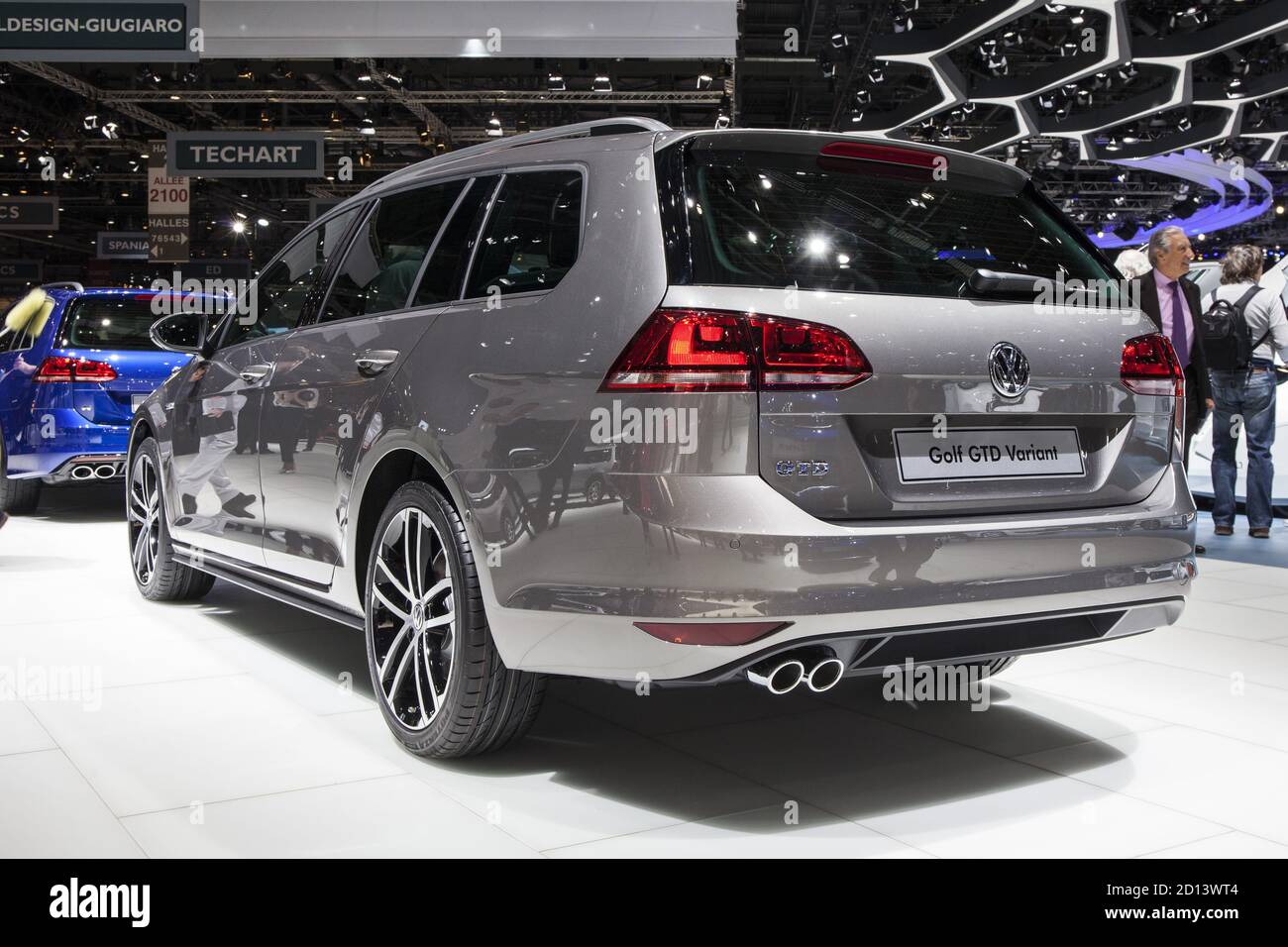 The 2016 Volkswagen Golf GTD Estate at the Geneva Motor Show 2015, 5th  March 2015 Stock Photo - Alamy