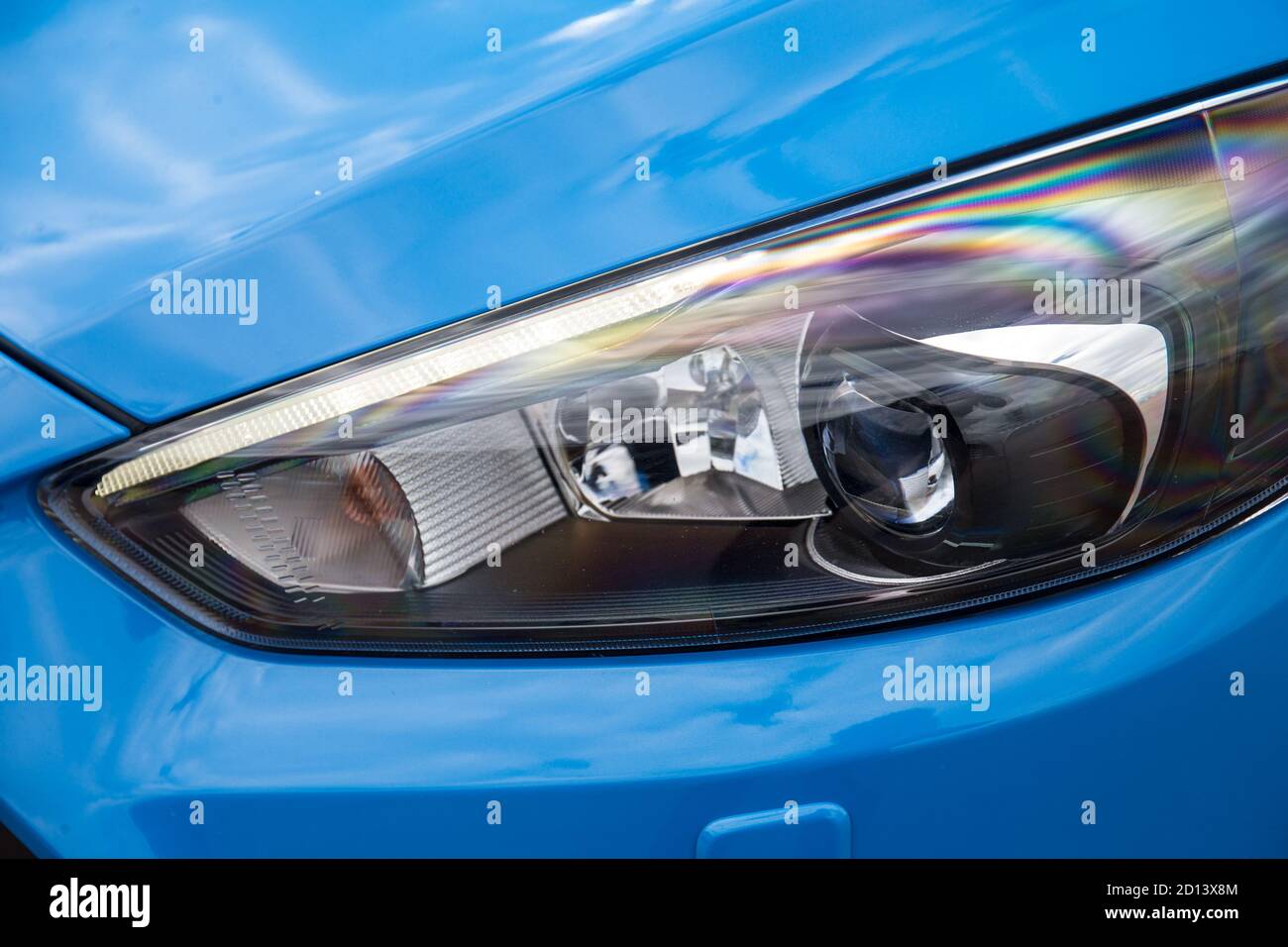 Blue ford focus rs hi-res stock photography and images - Alamy