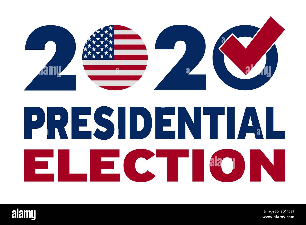 Election of the President of the United States of America 2020. Voting